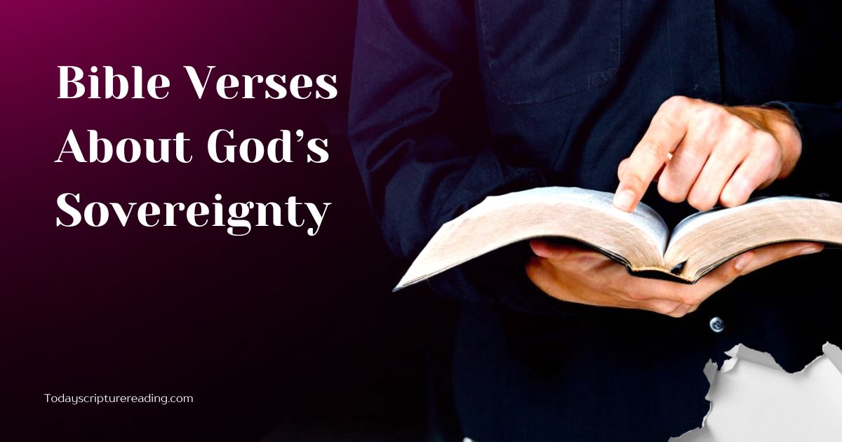 25 Bible Verses About God’s Sovereignty: Trusting His Supreme Authority